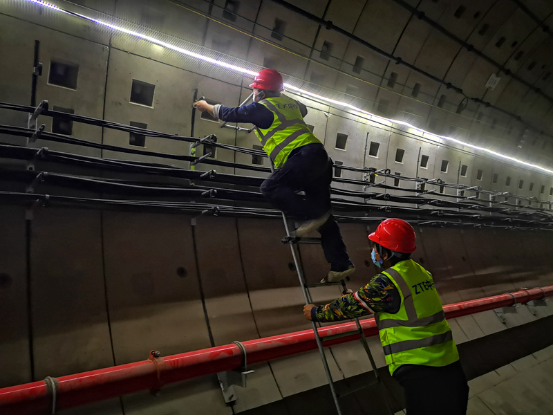 上海第一個(gè)5G地鐵站點(diǎn)順利開通-杭州縱橫通信股份有限公司